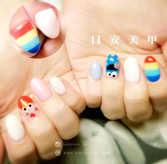 口愛艾摩與餅干怪獸混搭