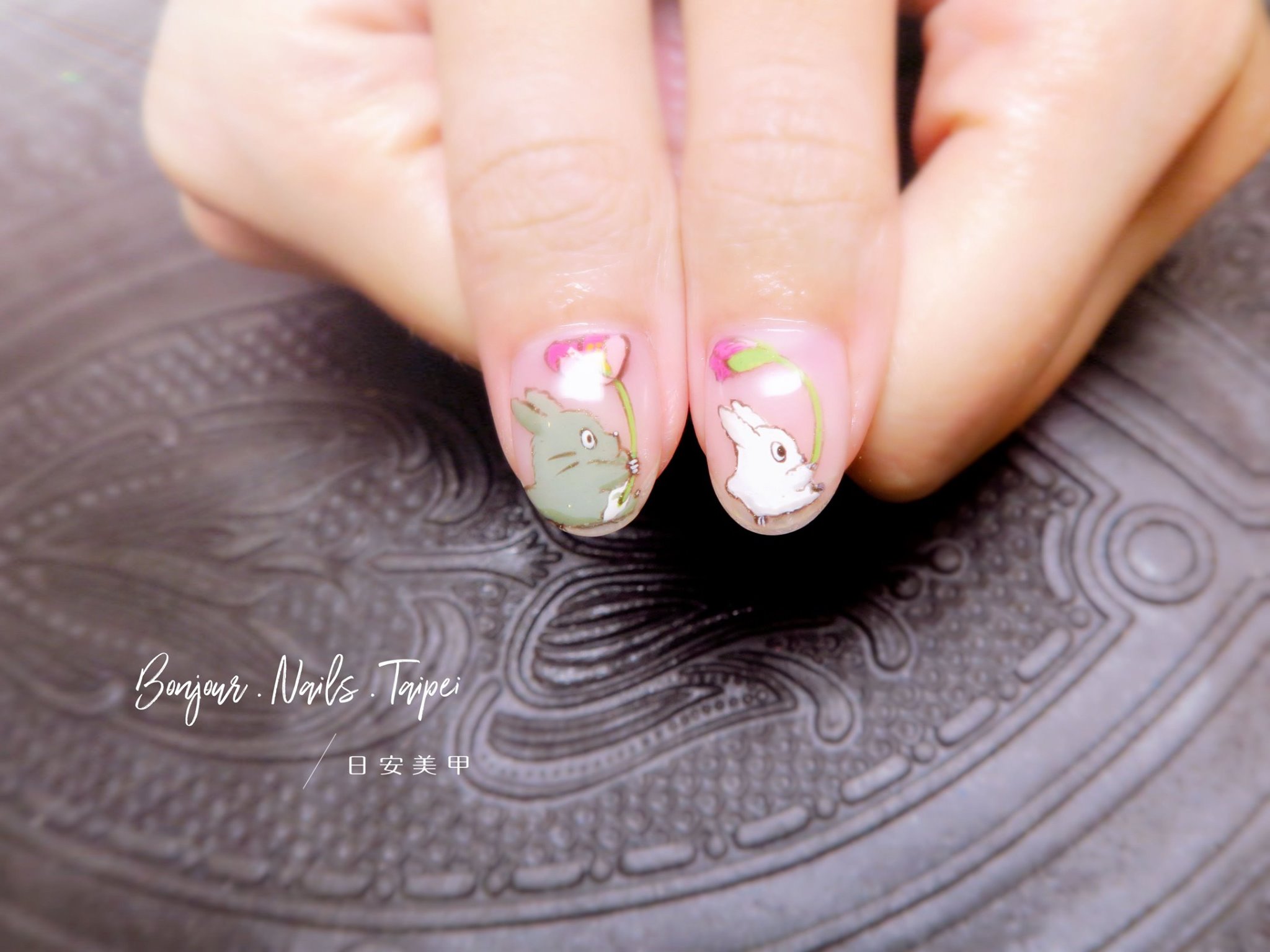 taiwan taipei bonjour nail salon manicure gel nail december 07