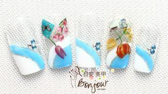 母馨情懷光療指甲:台北東區美甲彩繪店-Bonjour Nails