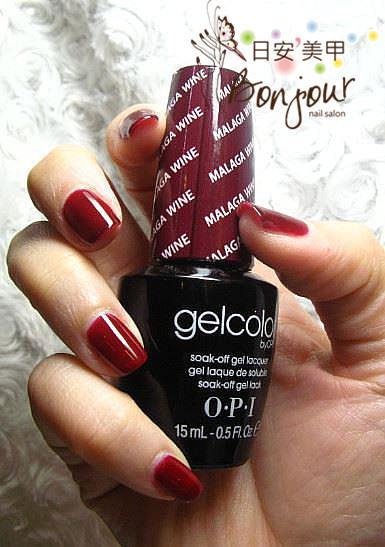 OPI-Gelcolor-膠糖可卸式光療MALAGA-WINE-台北市東區日安美甲