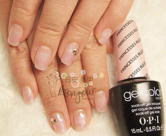 OPI-Gelcolor-膠糖可卸式光療_Princesses-Rule-台北市東區日安美甲