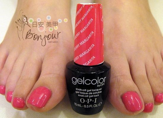 OPI-Gelcolor-膠糖可卸式光療_Strawberry_Margarita-台北市東區日安美甲